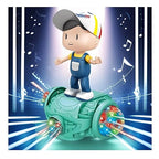 Electric Boy Balanced Vehicle with 360° Rotating Musical Dancing, 5D Lights & Music (3+ Years)