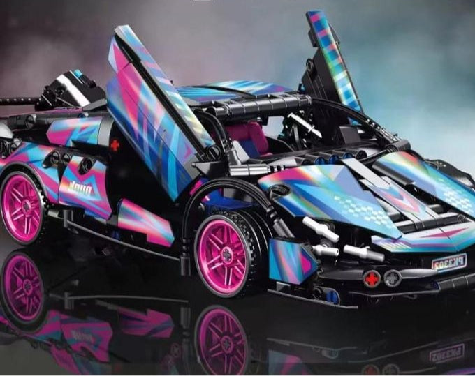 451 Piece Racing Car Speed Building Blocks for Kids (6+ Years)