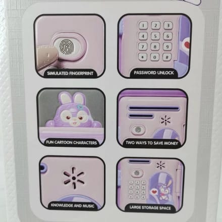Cute Pets Electronic Safe Bank for Kids (3+ Years)