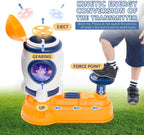 Fun Rocket Frisbee Rocket Modeling Toy with Flying Discs (3+ Years)