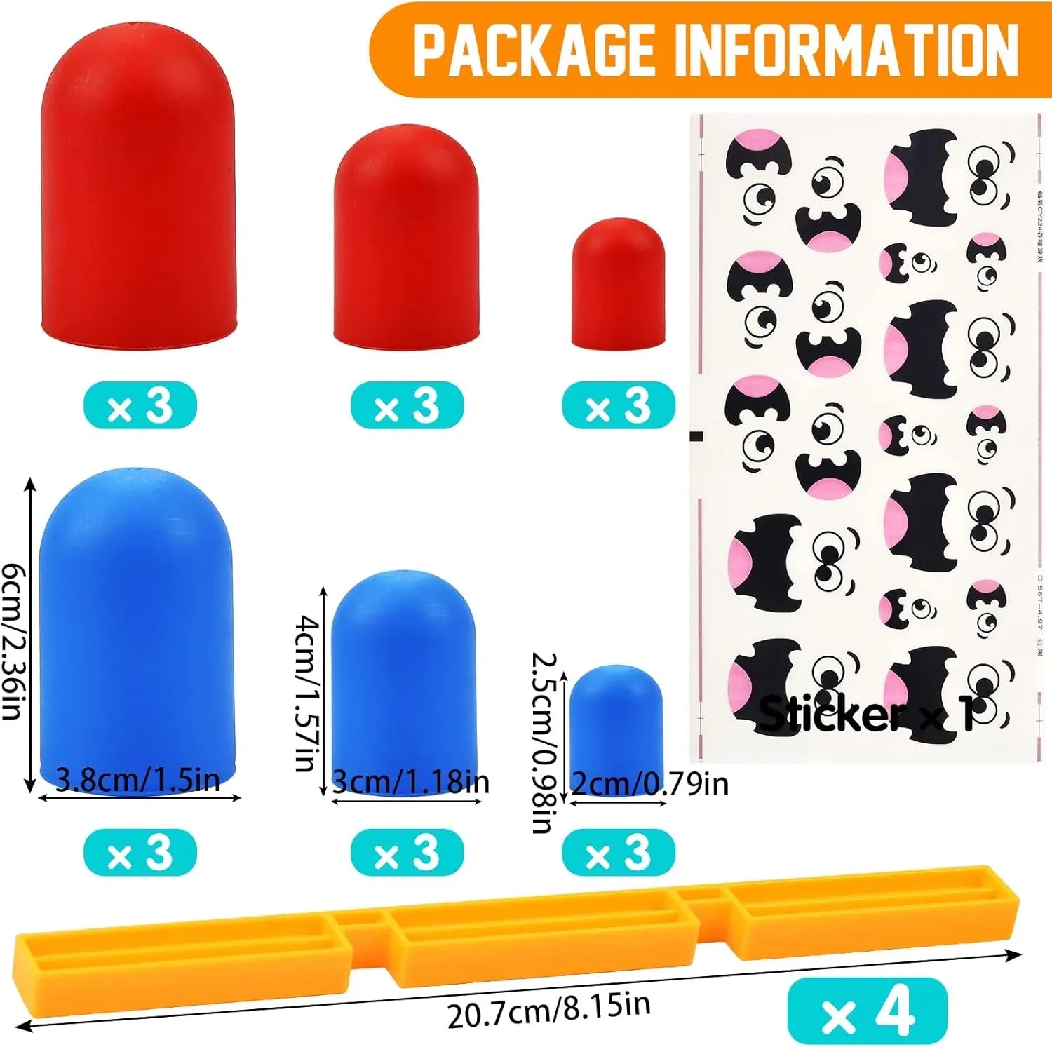 Gobble Tic Tac Toe Strategy Board Game for Kids (3+ Years)