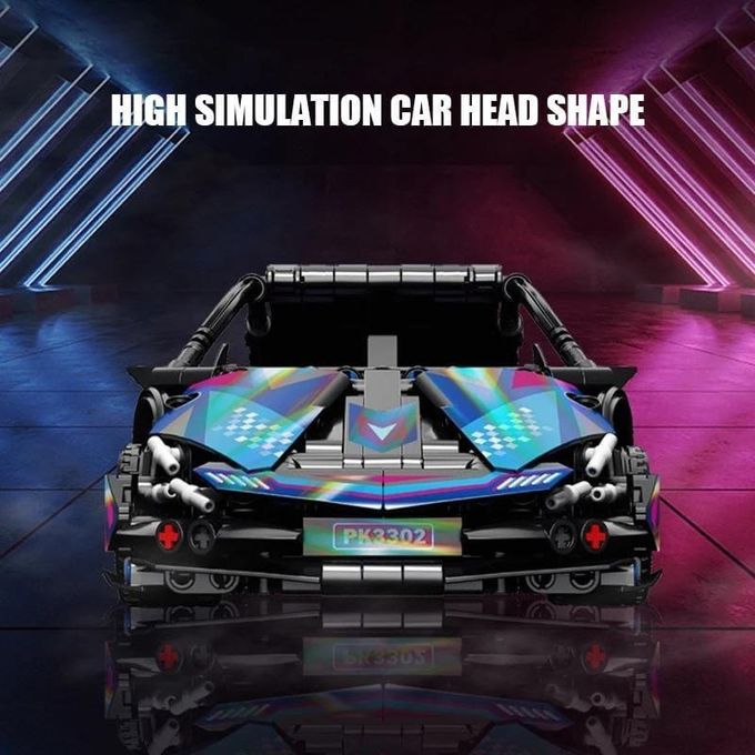 451 Piece Racing Car Speed Building Blocks for Kids (6+ Years)