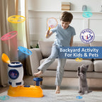 Fun Rocket Frisbee Rocket Modeling Toy with Flying Discs (3+ Years)