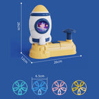 Fun Rocket Frisbee Rocket Modeling Toy with Flying Discs (3+ Years)