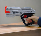 RAVIL-A Soft Space Gun with Transparent Shooting Glasses for Kids (6+ Years)