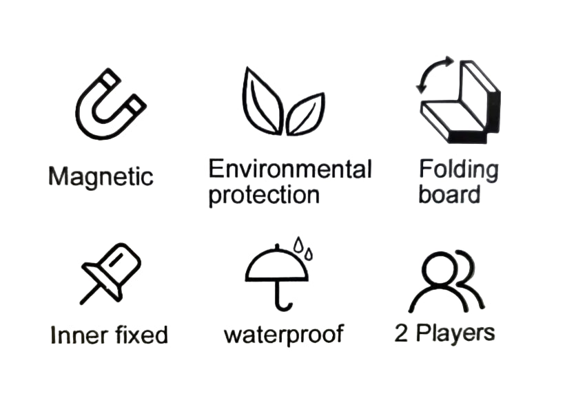 Premium 2-in-1 Chess & Checkers Magnetic Travel Folding Set for Kids & Adults (3+ Years)