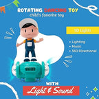 Electric Boy Balanced Vehicle with 360° Rotating Musical Dancing, 5D Lights & Music (3+ Years)