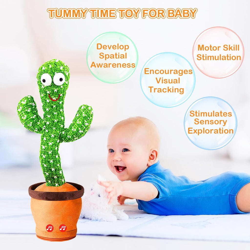 Funny Dancing & Talking Cactus Toy (1+ year)
