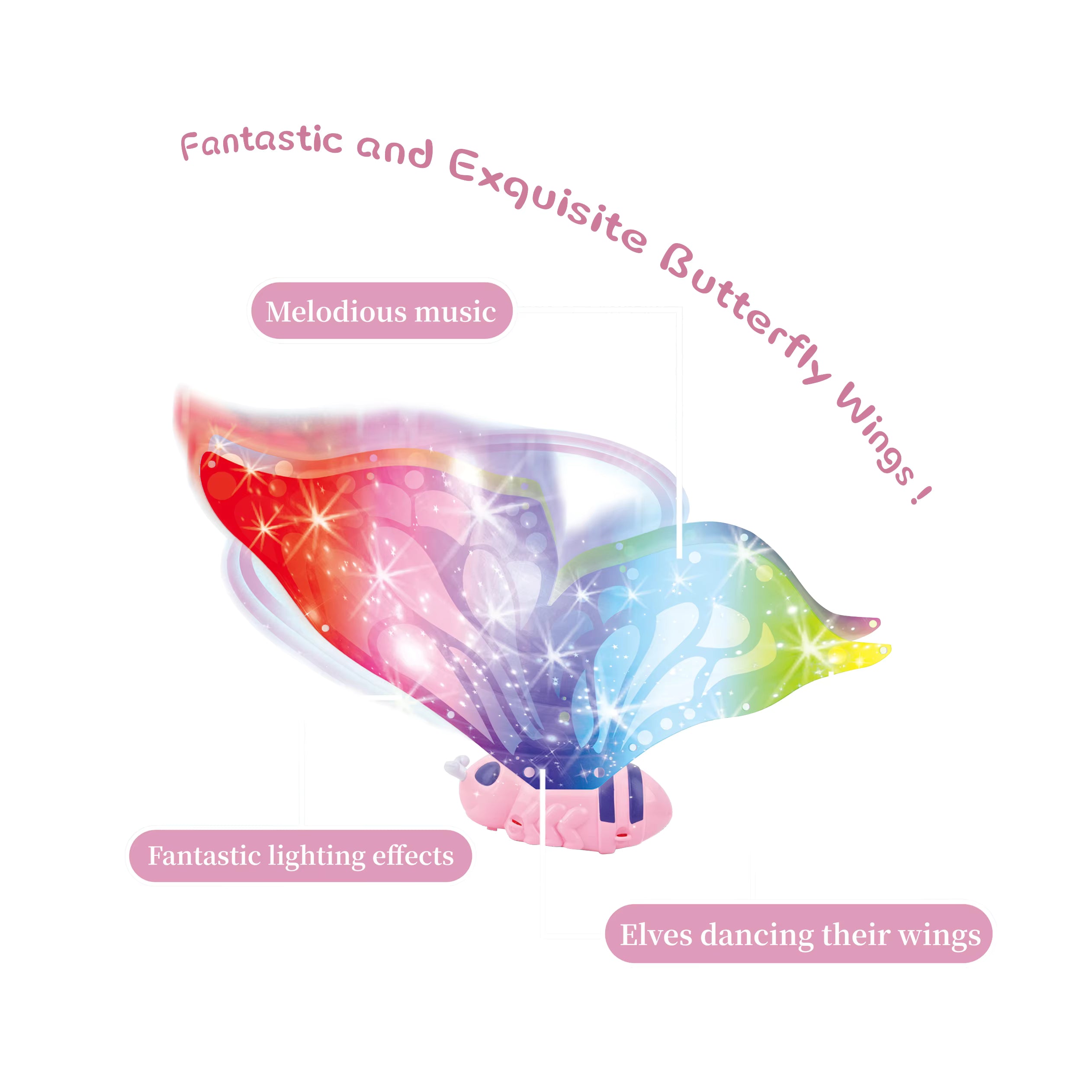 Butterfly Wings with Music & Cognitive Skills (3+ Years)