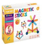 Magnetic Building Sticks 28 & 48 PCS Educational Blocks for Kids (3+ Years)