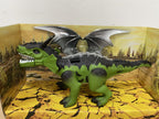 Simulation Electric Dinosaur Fiery Dragon Toy with Lights, Sound & Moving Wings (3+ Years)