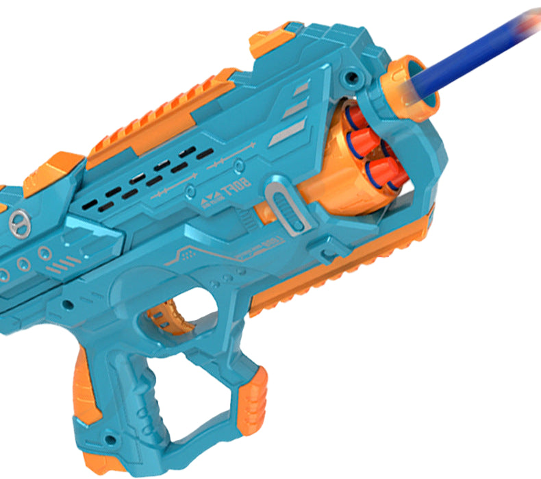 DIY Puzzle Assembly Soft Bullet Gun for Kids (6+ Years)