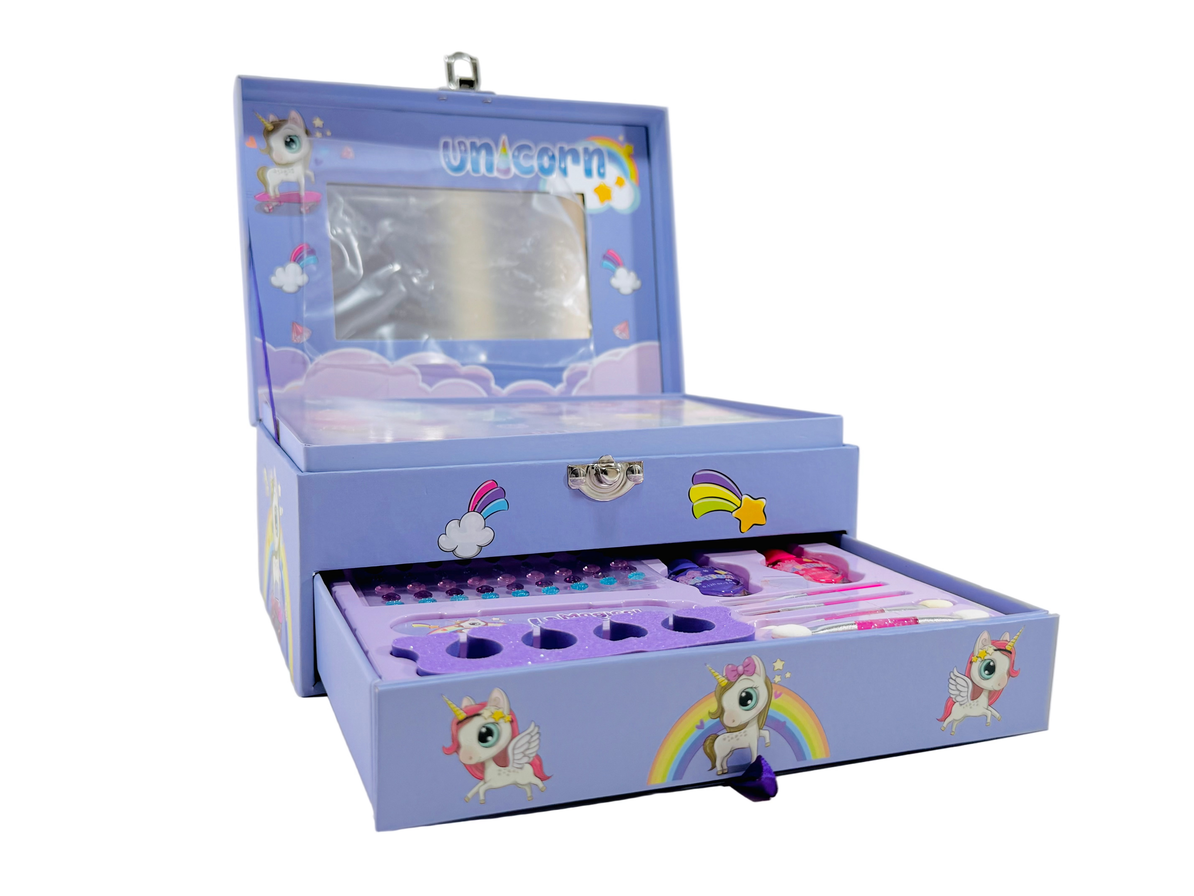 Magical Unicorn Make Up Set for Girls Non-Toxic (5+ years)