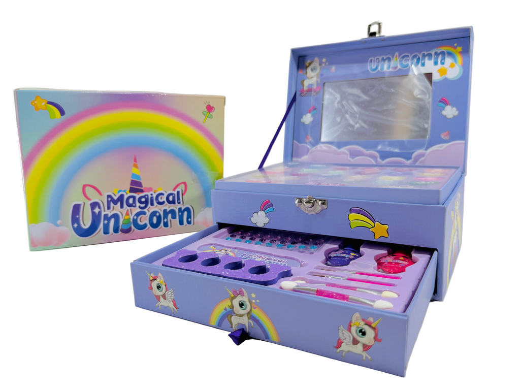 Magical Unicorn Make Up Set for Girls Non-Toxic (5+ years)