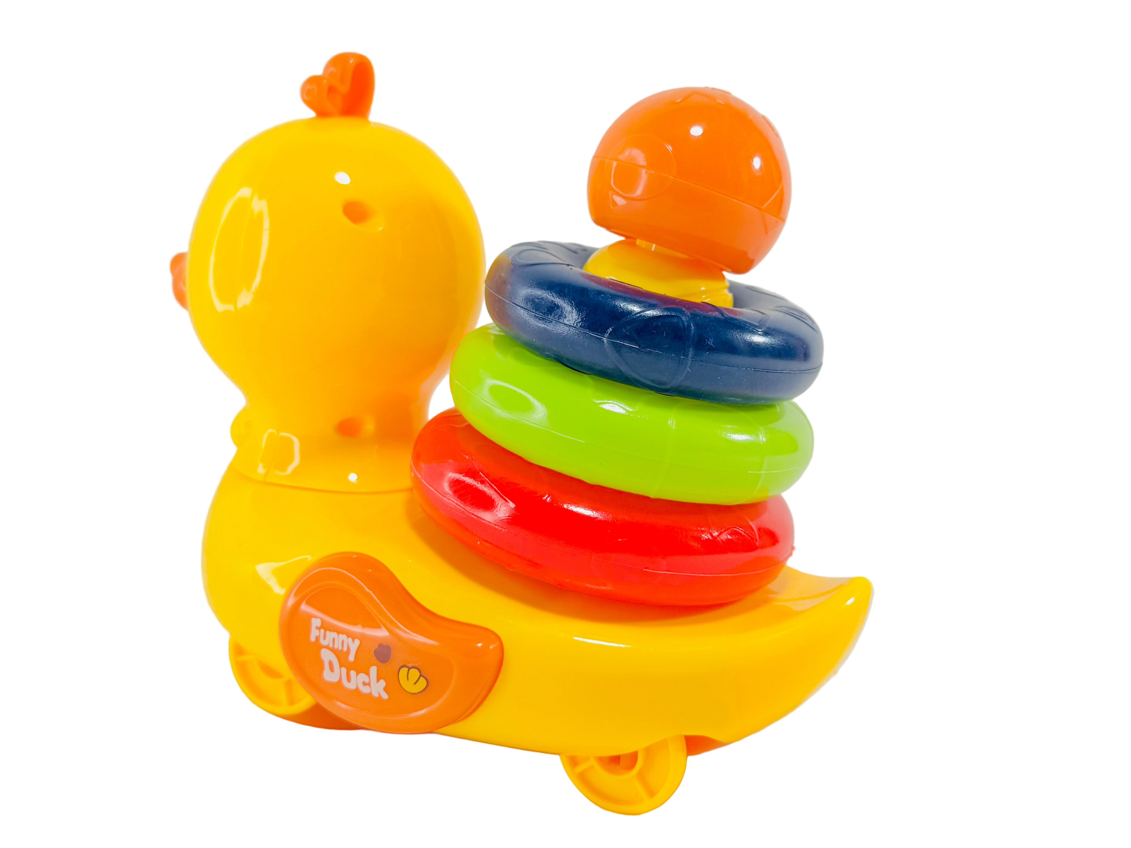 Loop a Duck with Lights, Music & Bump-and-Go Action Funny Musical Duck Toy (3+ Years)