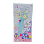 2 in 1 Bubble Stick and Fan Toy with Music Light 180° Rotation for Kids (3+ Years)