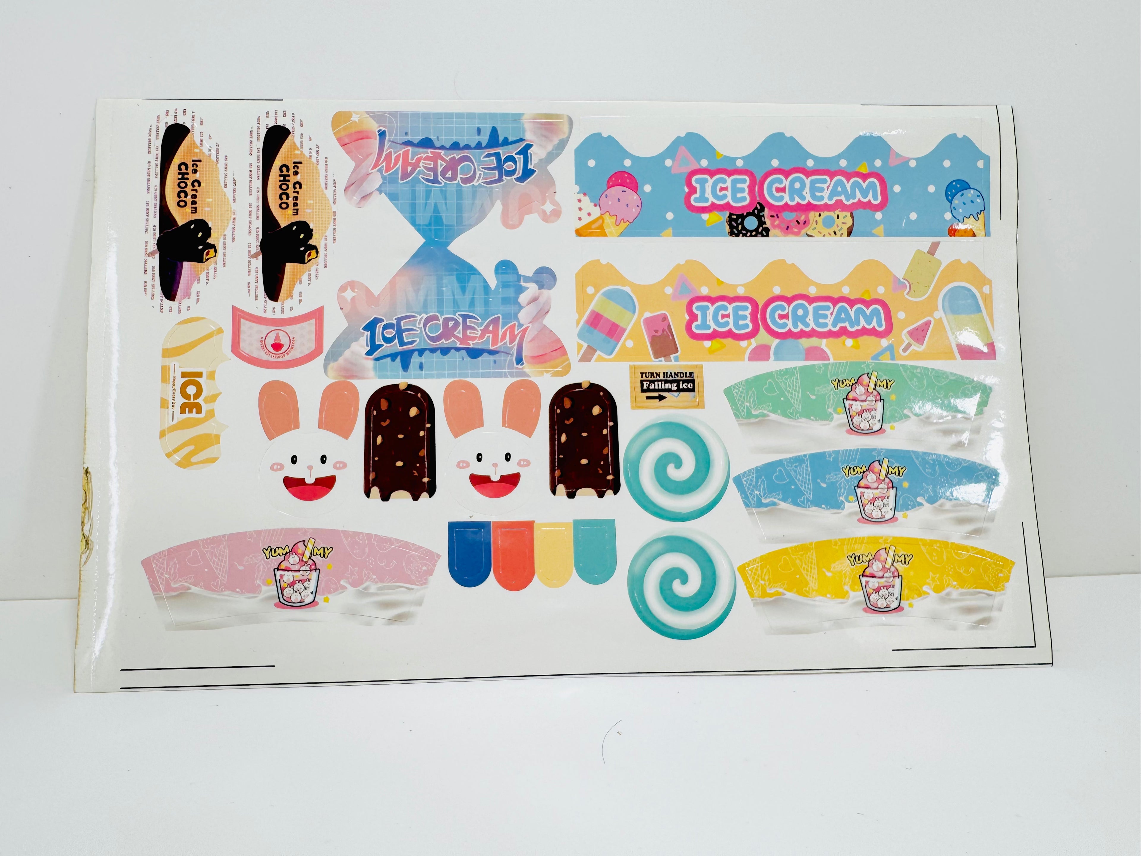 Pony Ice Cream Truck Toy with Lights & Music for Kids (3+ Years)