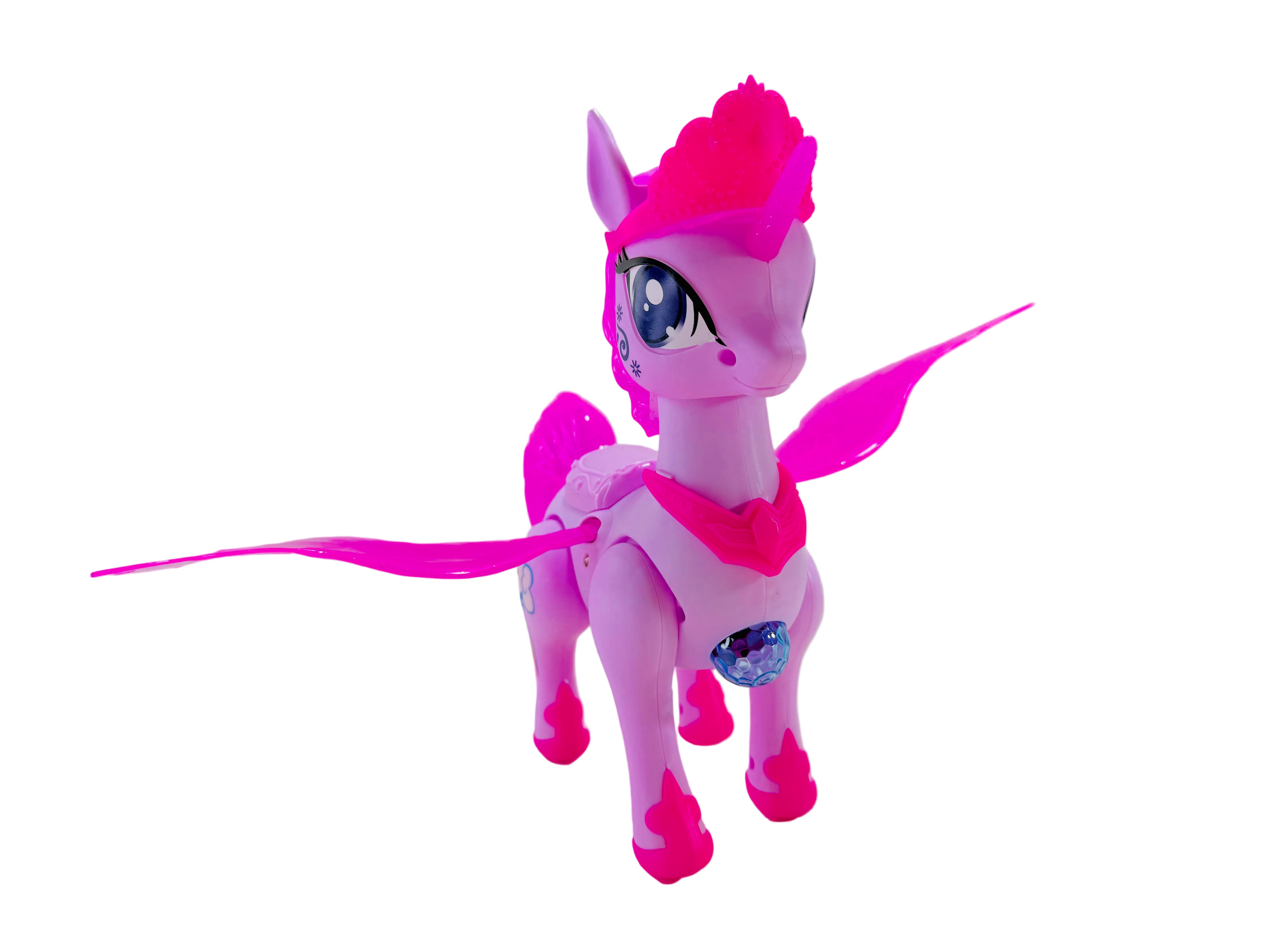 Premium Dreamy Unicorn Toy for Kids with Music, Glowing Lights & Walking Action (3+ Years)