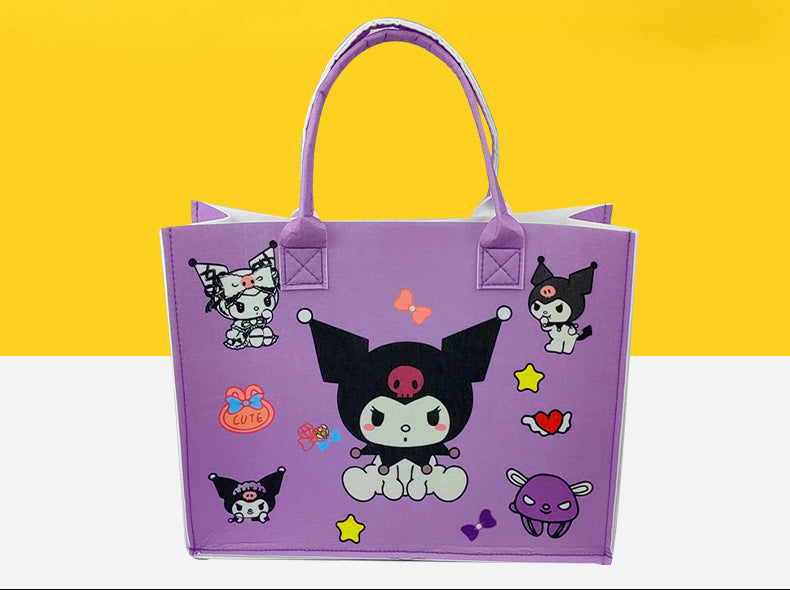 23-Piece Makeup Bag Set Unicorn & Kuromi Designs for Girls (5+ Years)
