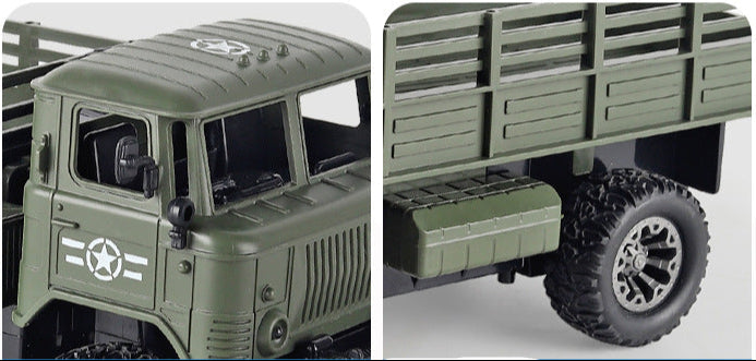 Military Off-Road Powerful Remote-Control Truck (3+ Years)