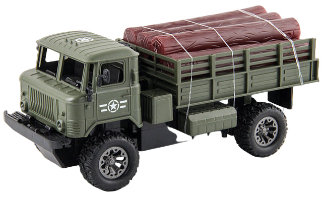 Military Off-Road Powerful Remote-Control Truck (3+ Years)