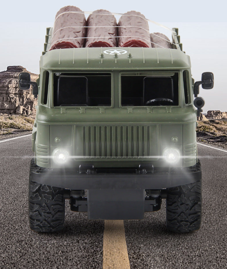 Military Off-Road Powerful Remote-Control Truck (3+ Years)