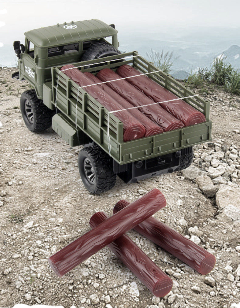 Military Off-Road Powerful Remote-Control Truck (3+ Years)