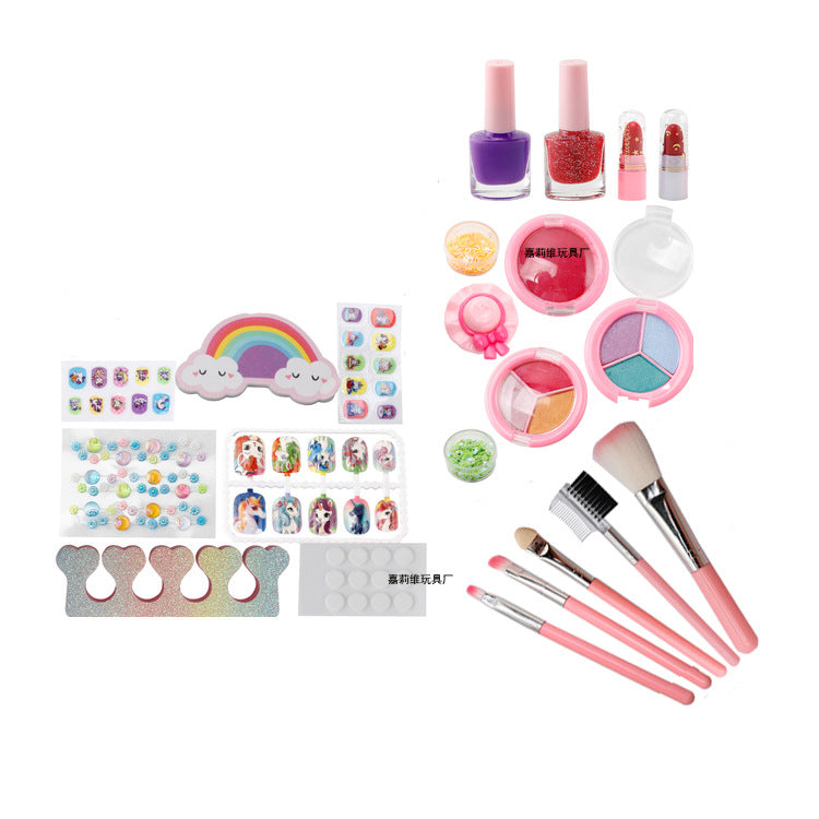 23-Piece Makeup Bag Set Unicorn & Kuromi Designs for Girls (5+ Years)
