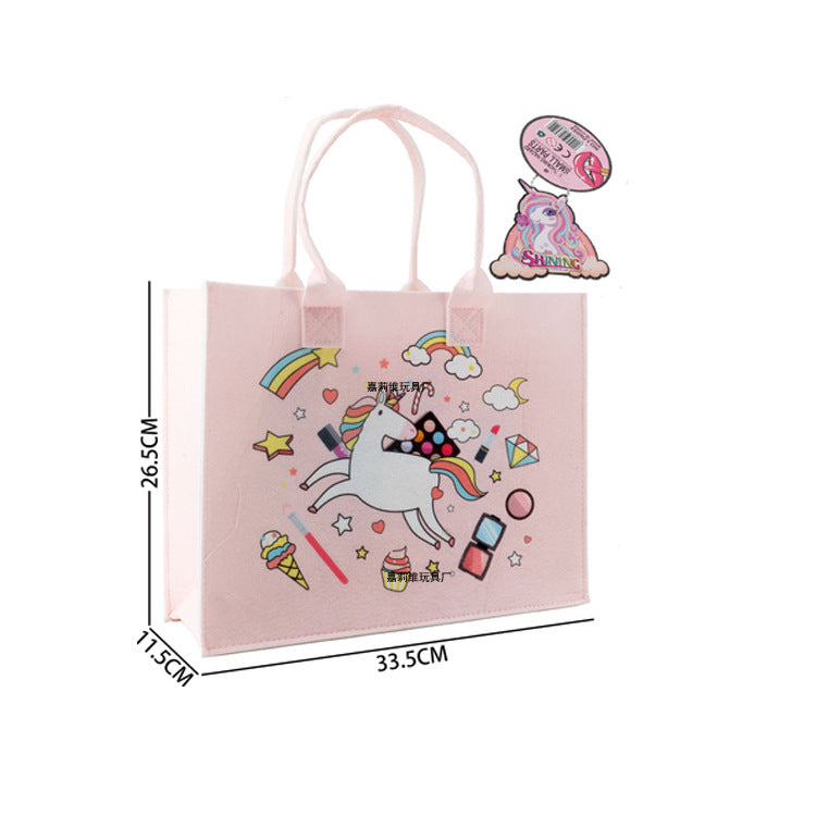 23-Piece Makeup Bag Set Unicorn & Kuromi Designs for Girls (5+ Years)