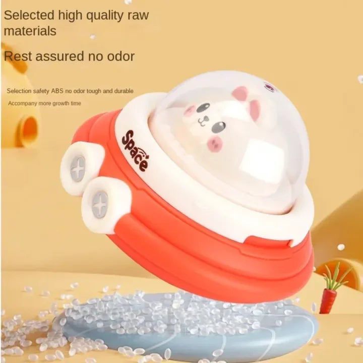 Spacecraft Animal Press & Go Car Toy (1+ Year)