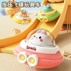 Spacecraft Animal Press & Go Car Toy (1+ Year)