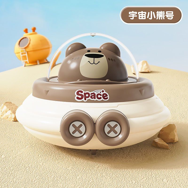 Spacecraft Animal Press & Go Car Toy (1+ Year)