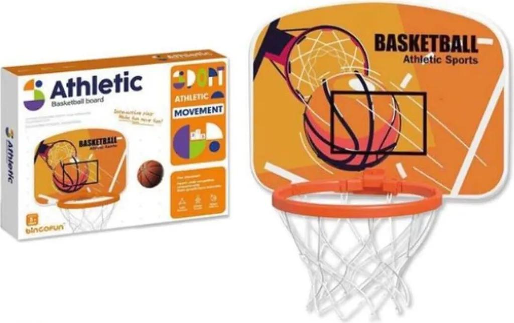 Athletic Basketball Board Set with Hoop Ball and Pump for Kids (3+ Years)