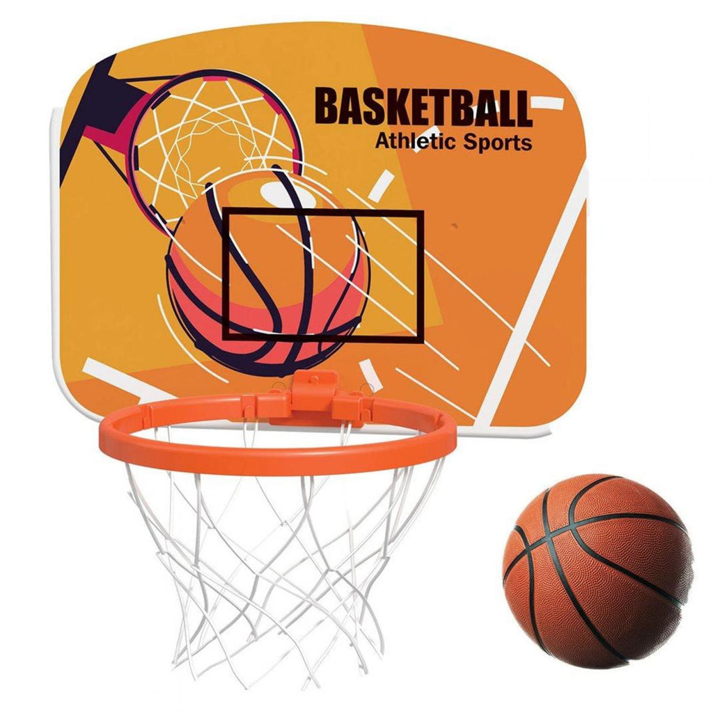 Athletic Basketball Board Set with Hoop Ball and Pump for Kids (3+ Years)
