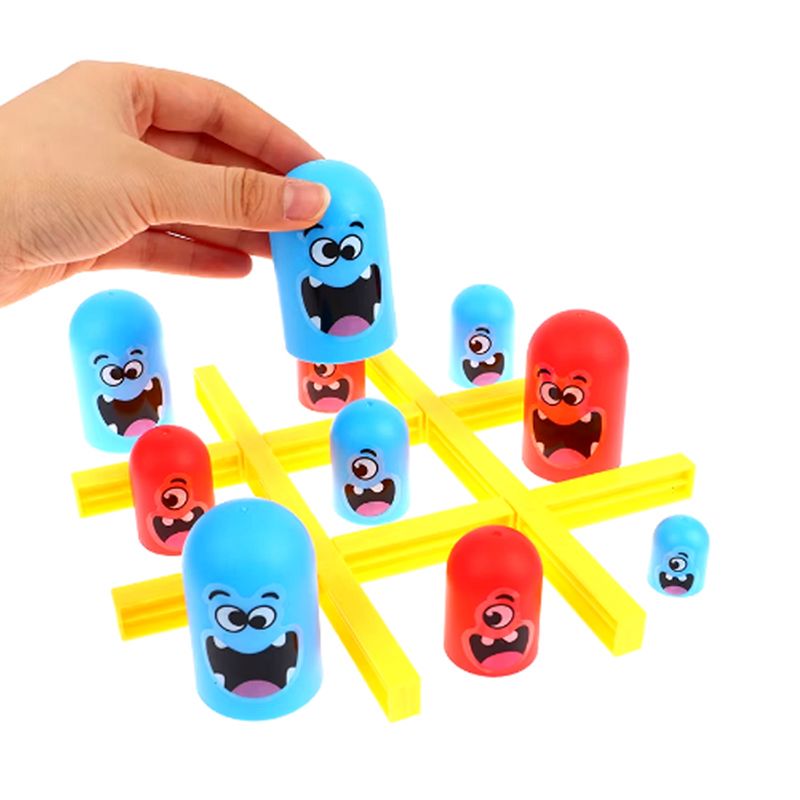 Gobble Tic Tac Toe Strategy Board Game for Kids (3+ Years)