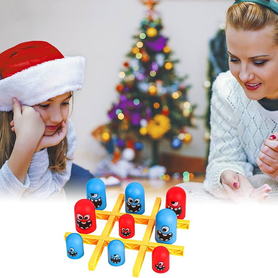 Gobble Tic Tac Toe Strategy Board Game for Kids (3+ Years)