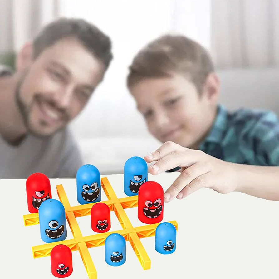 Gobble Tic Tac Toe Strategy Board Game for Kids (3+ Years)
