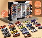 12-Piece Diecast Alloy Car Racer Set for Kids (3+ Years)