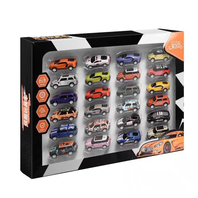 12-Piece Diecast Alloy Car Racer Set for Kids (3+ Years)