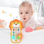 Educational Lion Shape Puzzle Mobile Phone with Music, Sounds & Cognitive Skill Training for Toddlers (18+ Months)