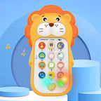 Educational Lion Shape Puzzle Mobile Phone with Music, Sounds & Cognitive Skill Training for Toddlers (18+ Months)