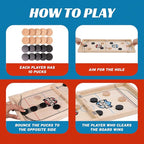 Ultimate Winner Fast Sling Puck Board Game (4+ Years)