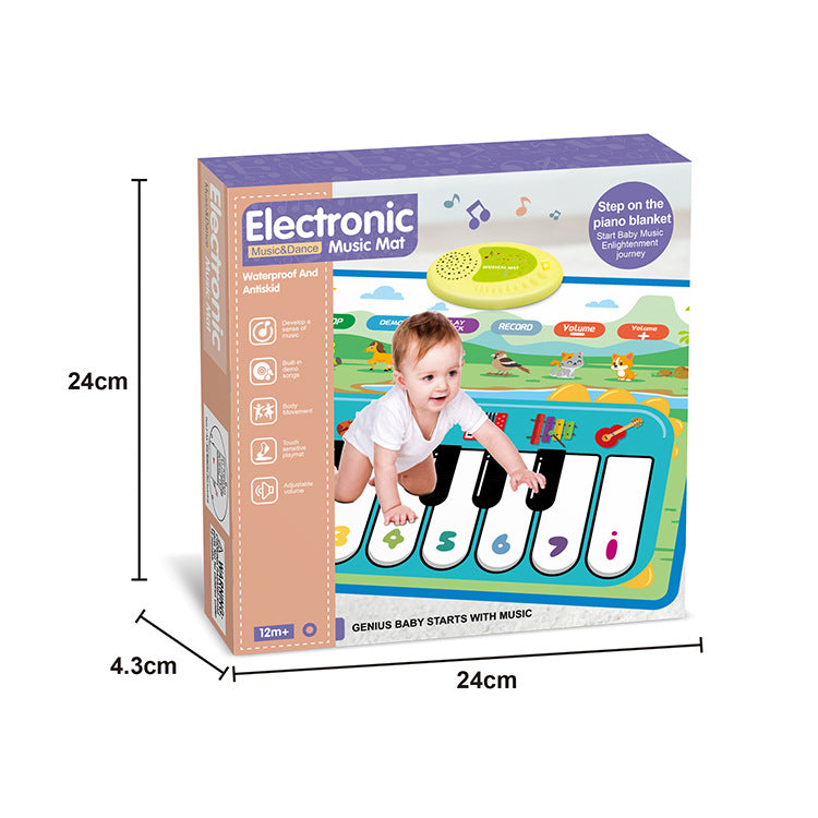 Premium Electronic Music, Dance & Learning functions Mat for Kids (18+ Months)