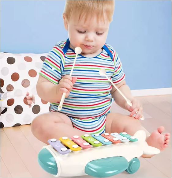 Airplane Musical Xylophone for Kids (18+ Months)