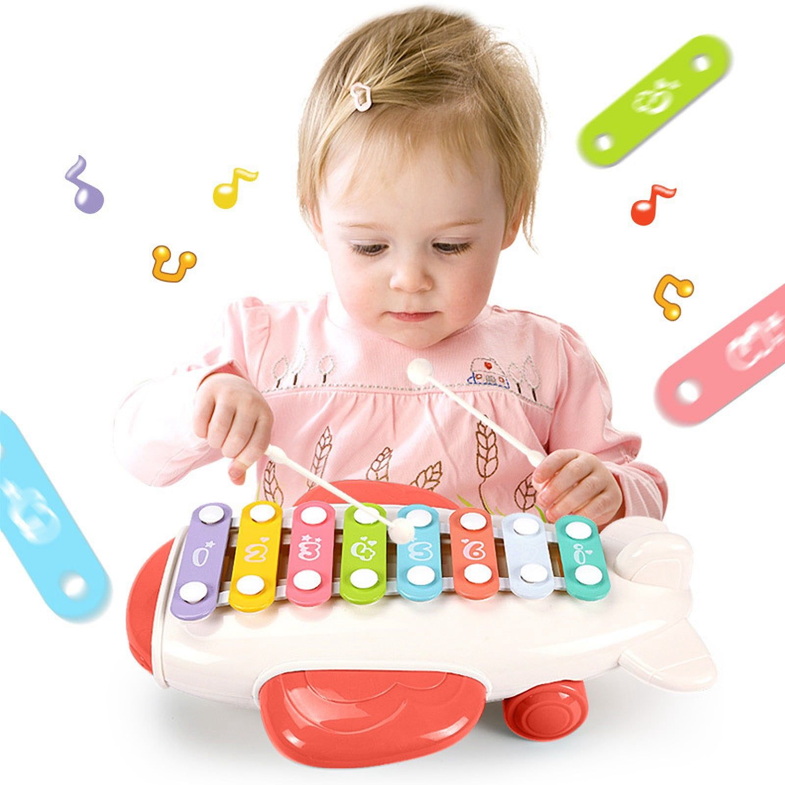 Airplane Musical Xylophone for Kids (18+ Months)