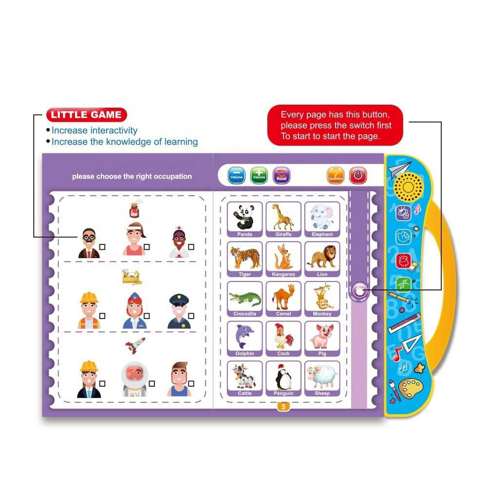 Study Book Intellectual Learning for Kids (3+ Years)