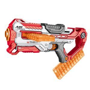 Air Blaster 918 Shooting Game Gun with 28 Foam Bullets & Dual Magazines 10m Range (6+ Years)