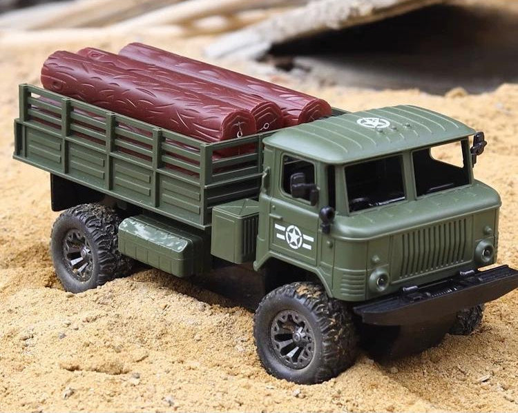 Military Off-Road Powerful Remote-Control Truck (3+ Years)