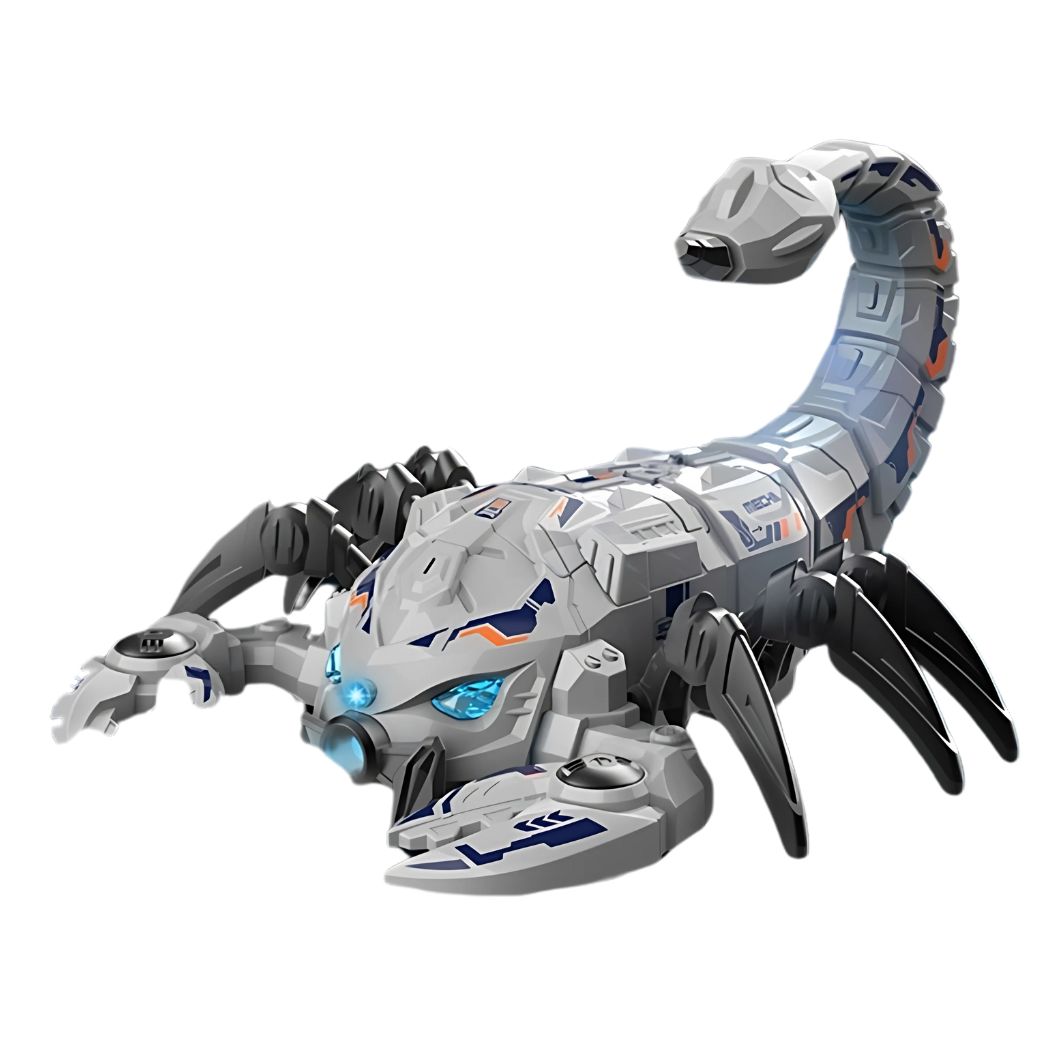 Mechanical Scorpion Robot Toy with Lights, Music & Atomizing Smoke (3+ Years)