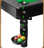 Realistic Mini Billiards Game Table with Cues & Balls for Kids (3+ Years)